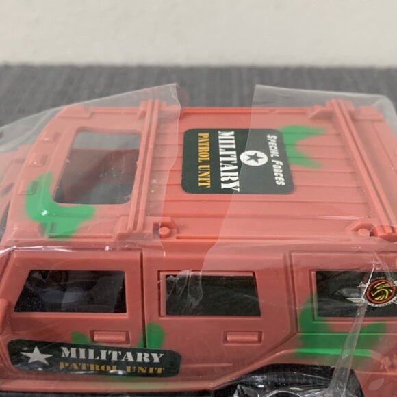 American Hero Special Forces Military Jeep Patrol Unit Plastic Toy Truck Ages 5+ - Picture 7 of 10
